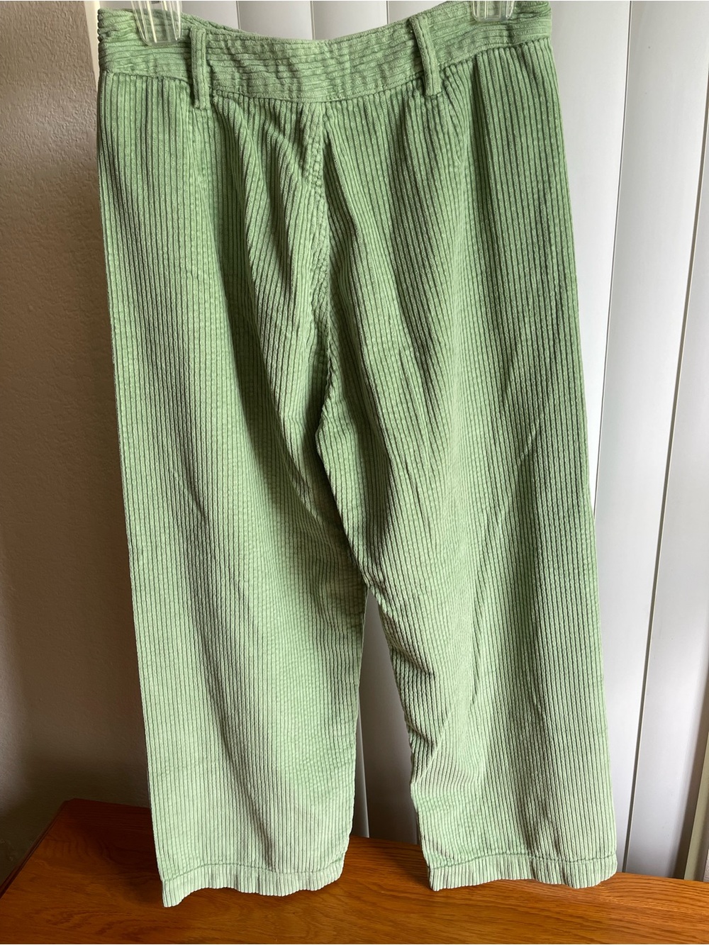 Masscob Corduroy Trousers Green Size EU 40 - Picture 4 of 16